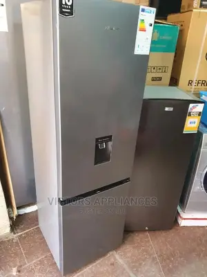 Hisense 341L Double Door Refrigerator With Water Dispenser