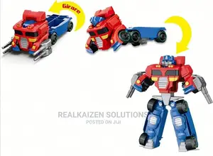 MAX ROBOT Super Cool Transformable Robot Into Truck Vehicle