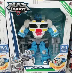 MAX ROBOT Super Cool Transformable Robot Into Truck Vehicle