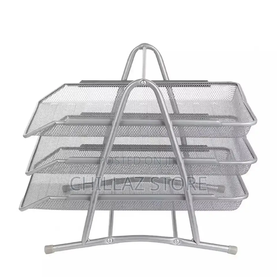 3-Tier Document Basket Tray