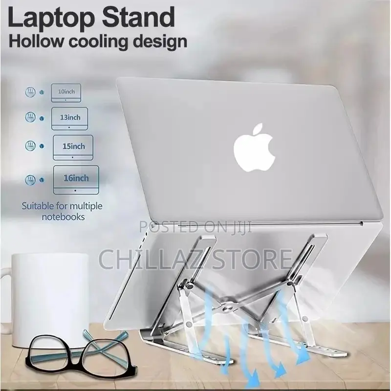 Metallic Laptop Stand
