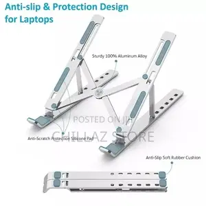 Metallic Laptop Stand
