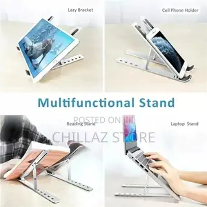 Metallic Laptop Stand