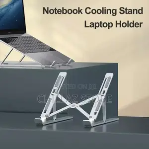 Metallic Laptop Stand