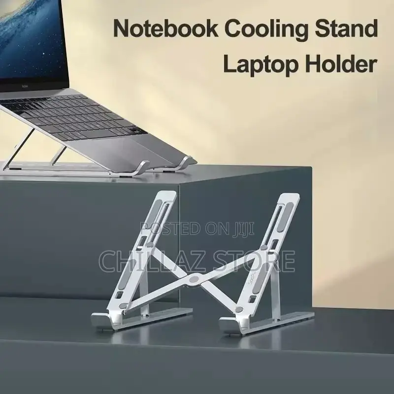 Metallic Laptop Stand