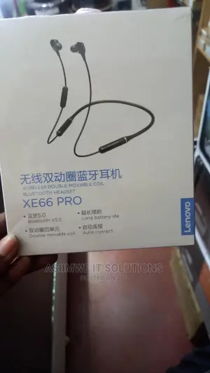 Lenovo XE66 Neckband Wireless Earphones