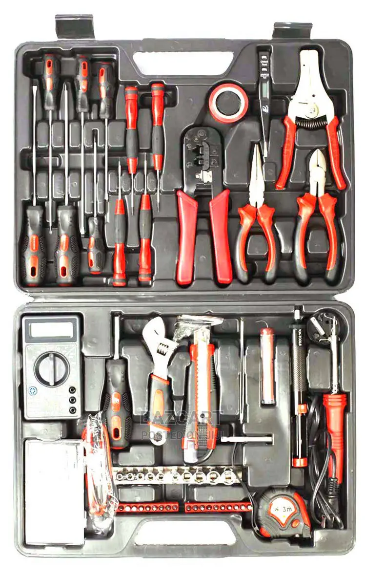 Kafuwell 63pcs Heavy Duty Repair Toolkit