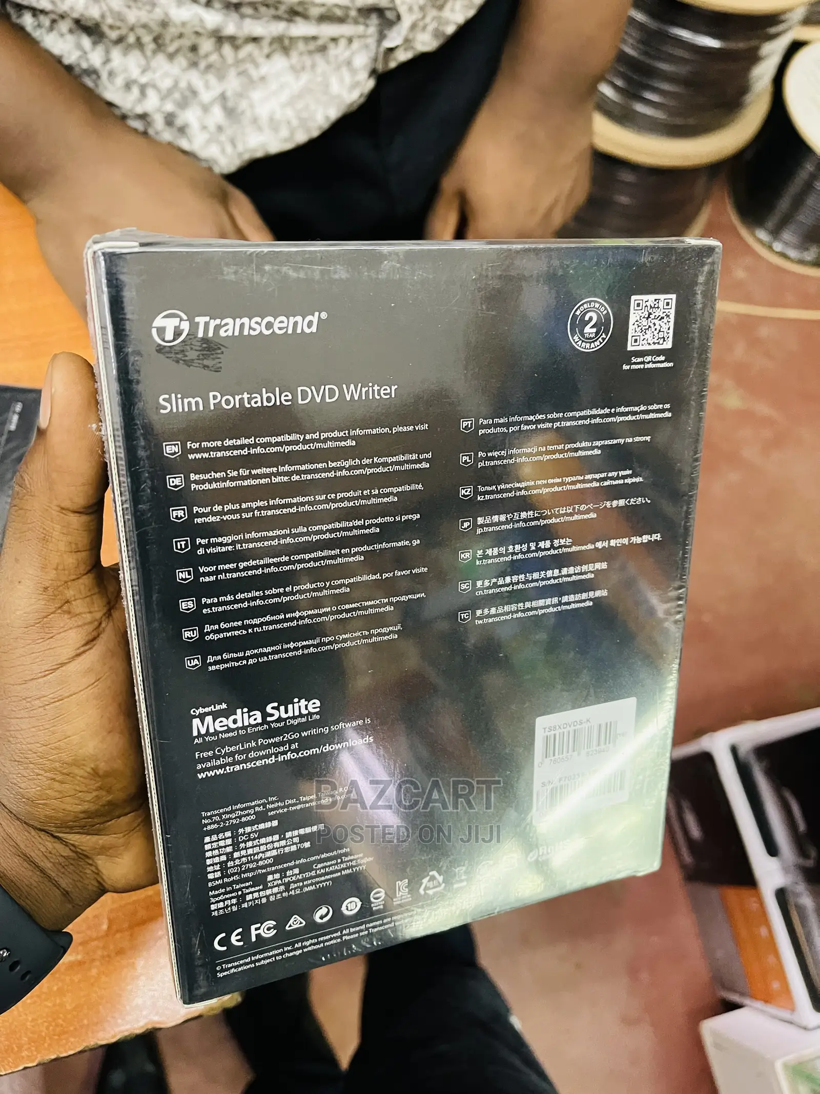 Transcend External Portable Dvd Writter