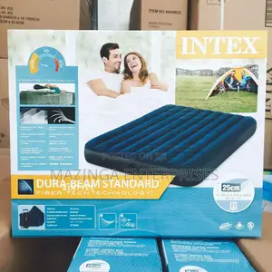 5x6 Intex Inflatable Pressure Mattress With 2pillows Pump