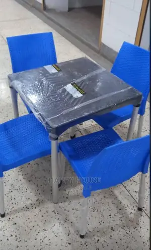 Set of Restaurant Table and Chairs