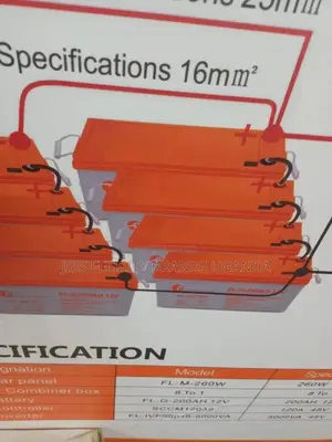 200ah Solar Batteries
