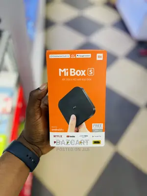 Mi Box S 4K Ultra Android Tv Box