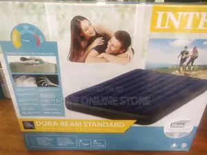 5*6 Intex Inflatable Mattress With Free Pump