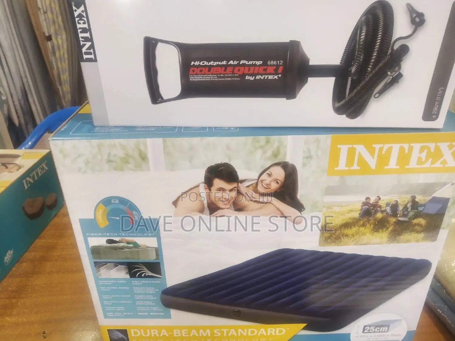 Big Inflatable Bed With Free Pump