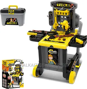 GRANDEX 3in1 Deluxe Kid Play Educational Tool Set