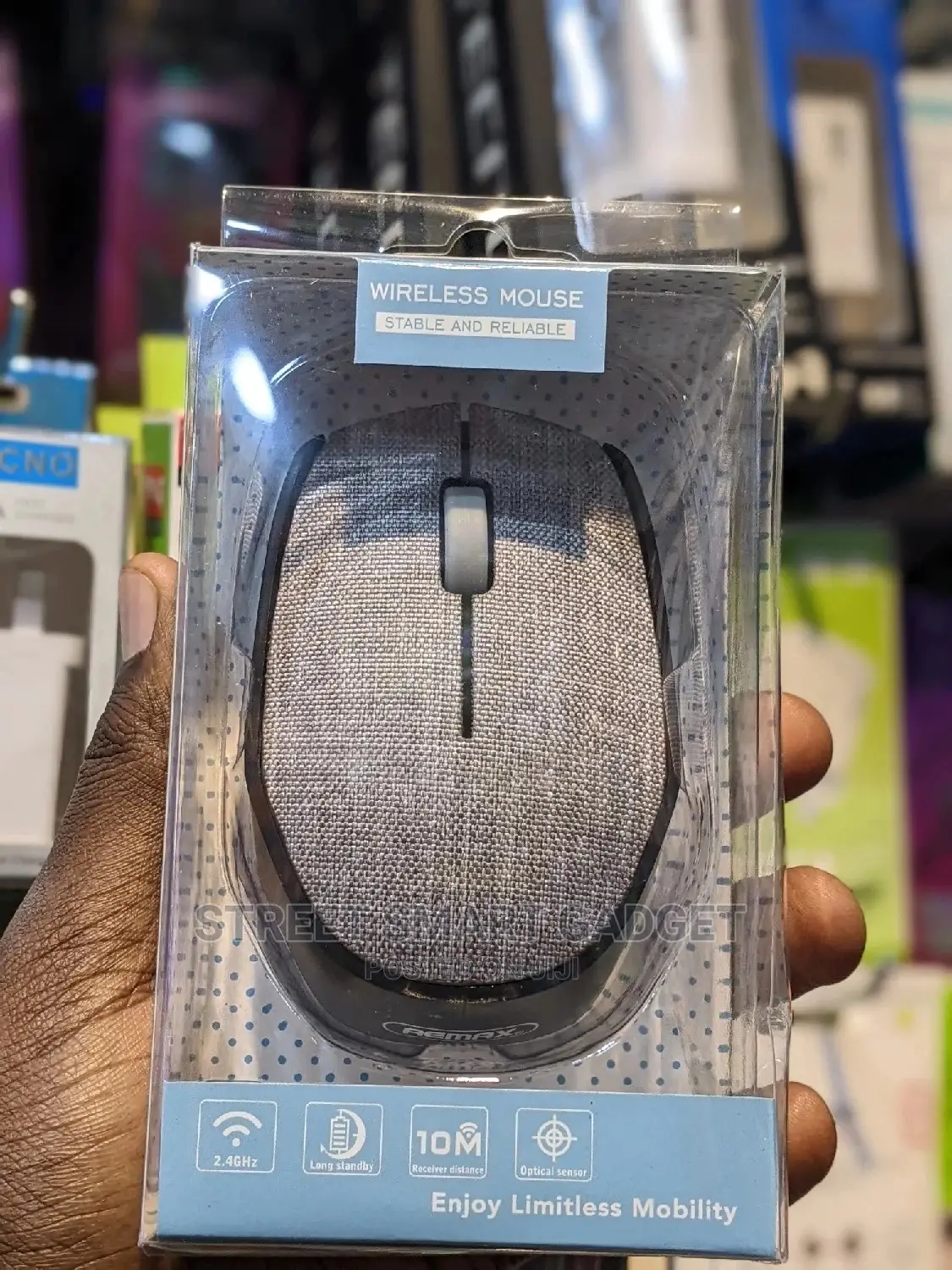 Cloth Coated Wireless Mice