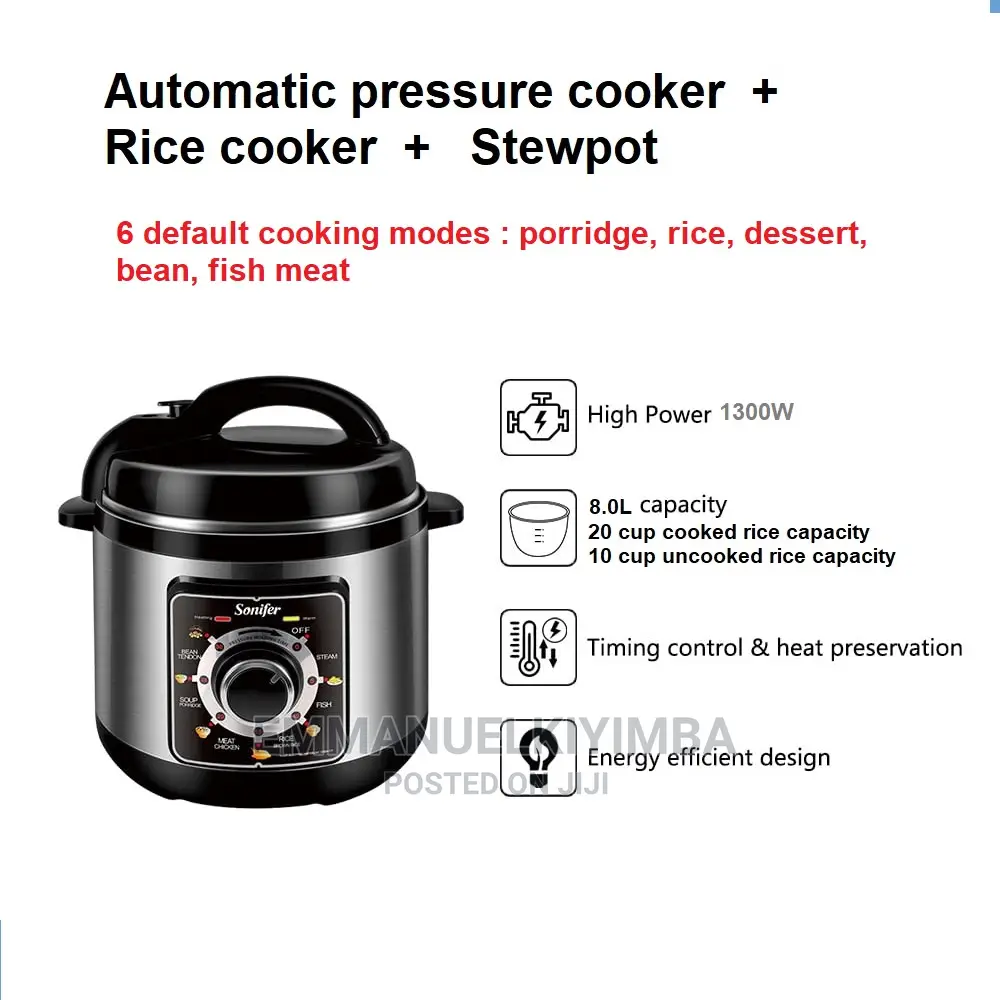Electric Pressure Cooker 6litres