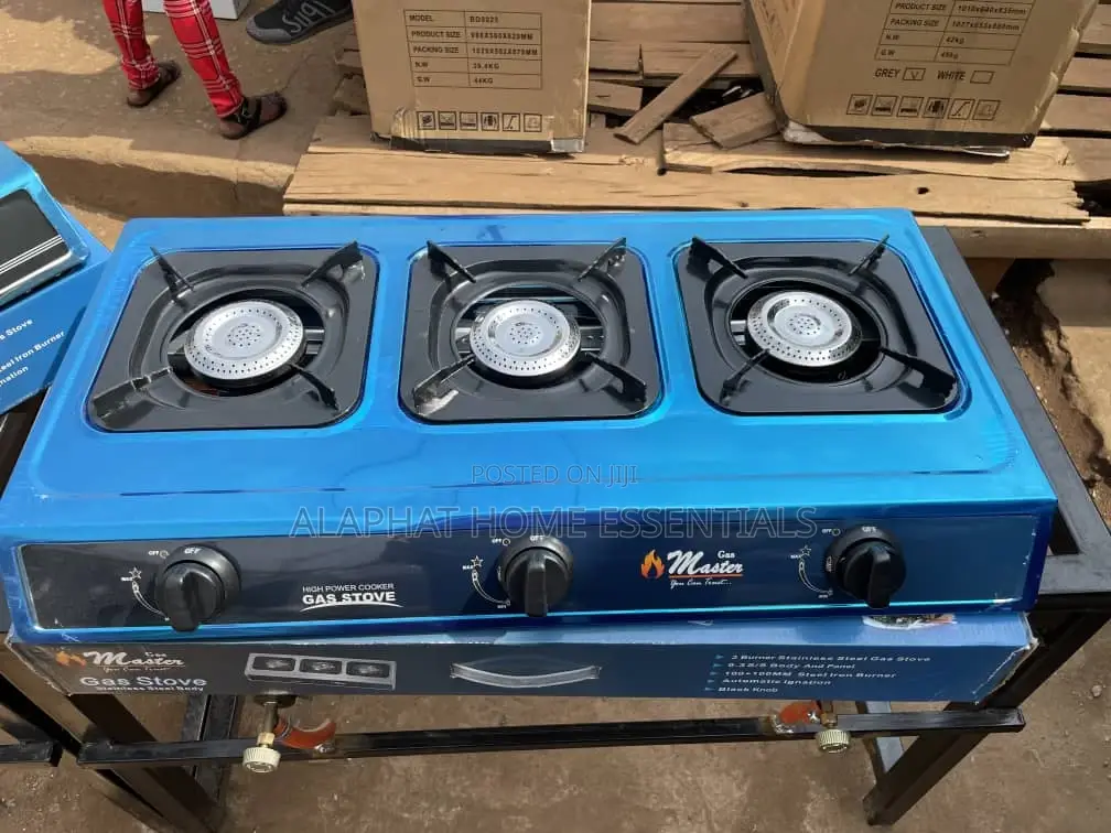 Ectromaster Tripple Gas Stove (Steel)