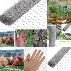 25meters Galvanized Chicken Wire Mesh