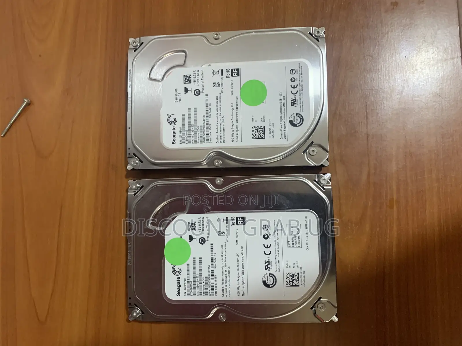 Seagate Barracuda 500gb 3.5” Desktop Harddrive