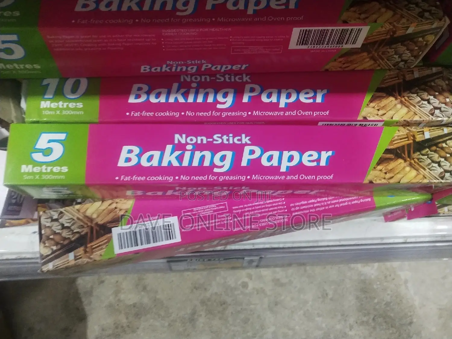 5 Metres Non Stick Baking Paper