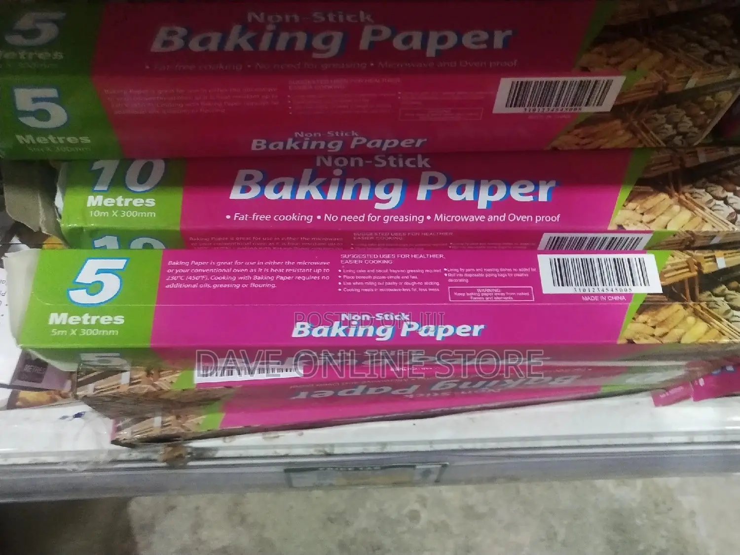 5 Metres Non Stick Baking Paper