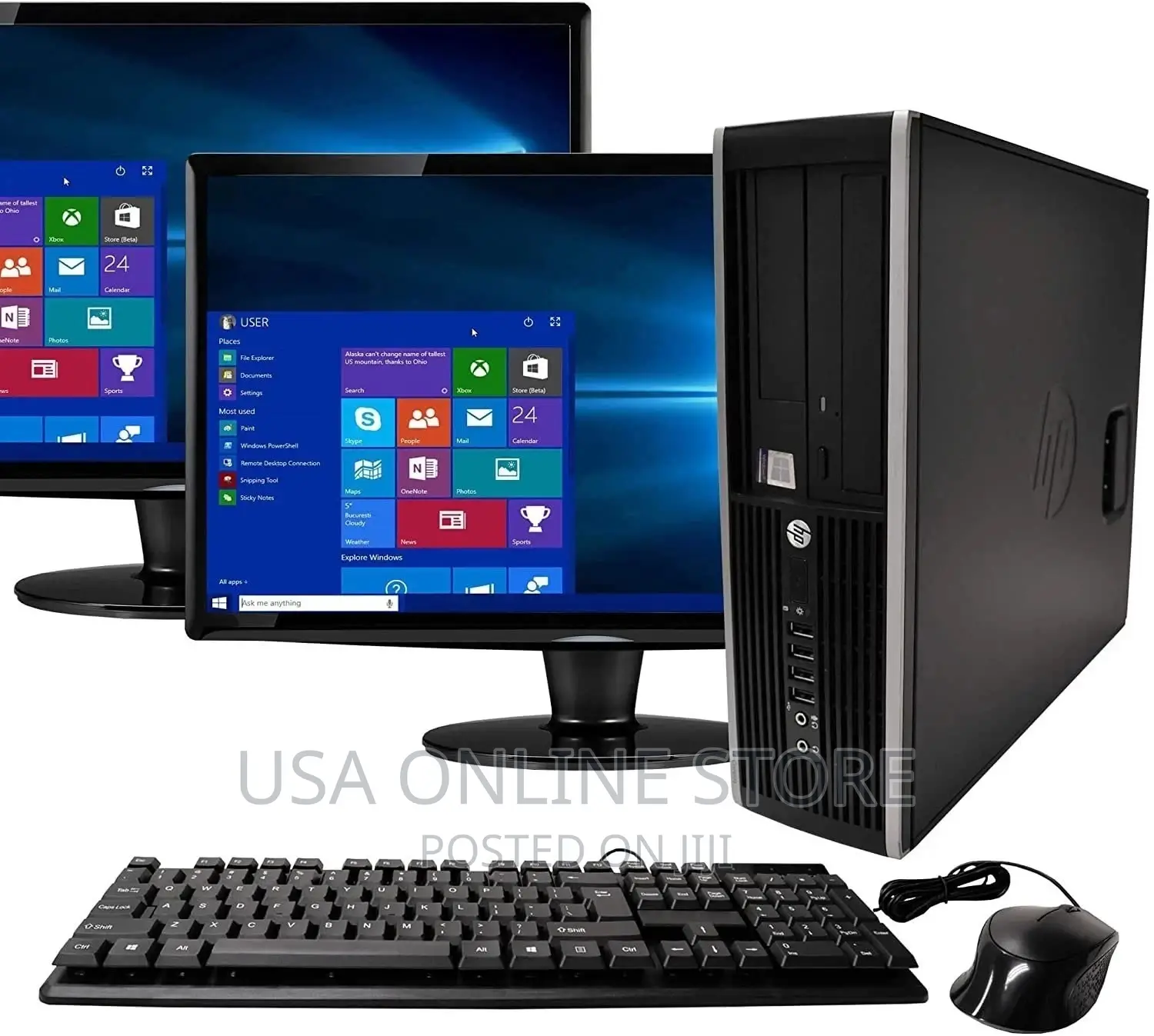 Desktop Computer HP 2GB Intel Core 2 Duo HDD 250GB