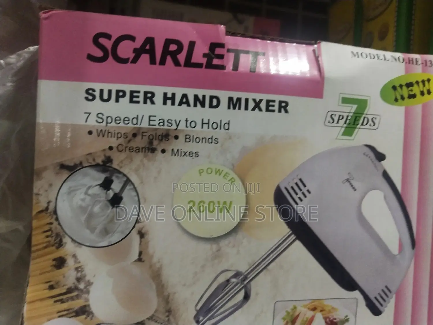 Scarlet Super Hand Mixer