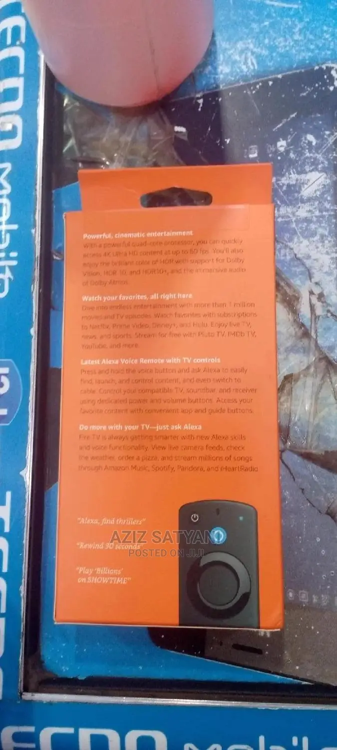 Amazon Fire Tv Stick With Alexa Voice Hd Stream Device