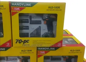 RYOBI 70pc Cordless Project Driver Drill Kit 18V