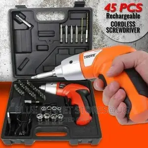 TUOYE 45pcs Cordless Drill/Screwdriver || 4.8v || 600mah.