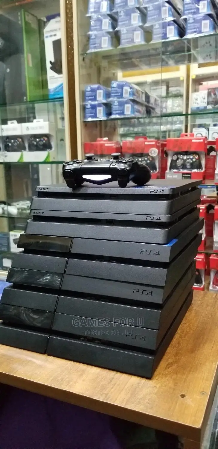 Ps4 Consoles With 5 Installed Games