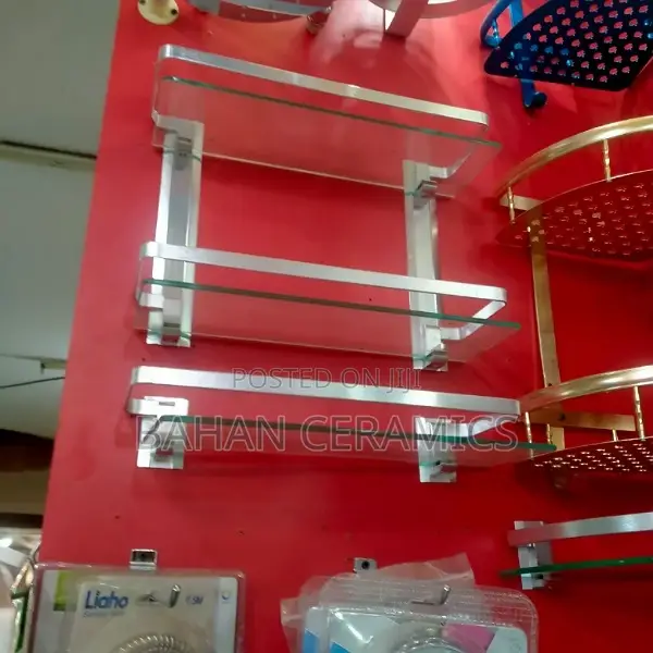 Glass Shelves.