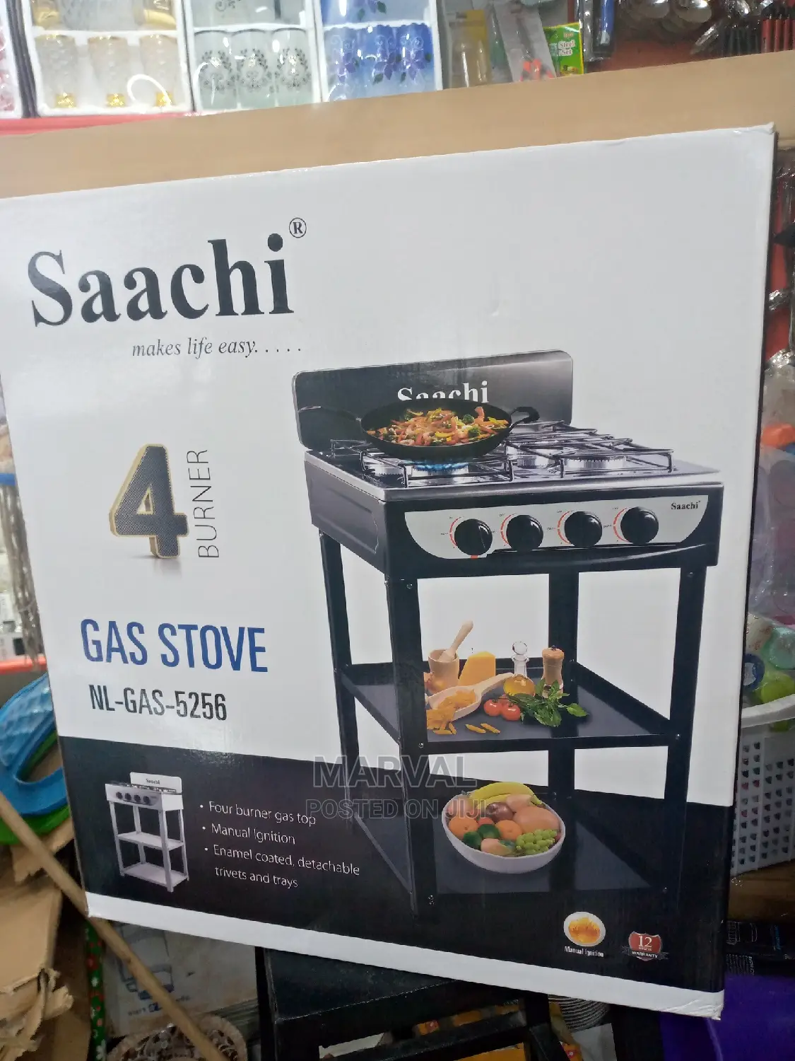 4 Burner Gas Stove