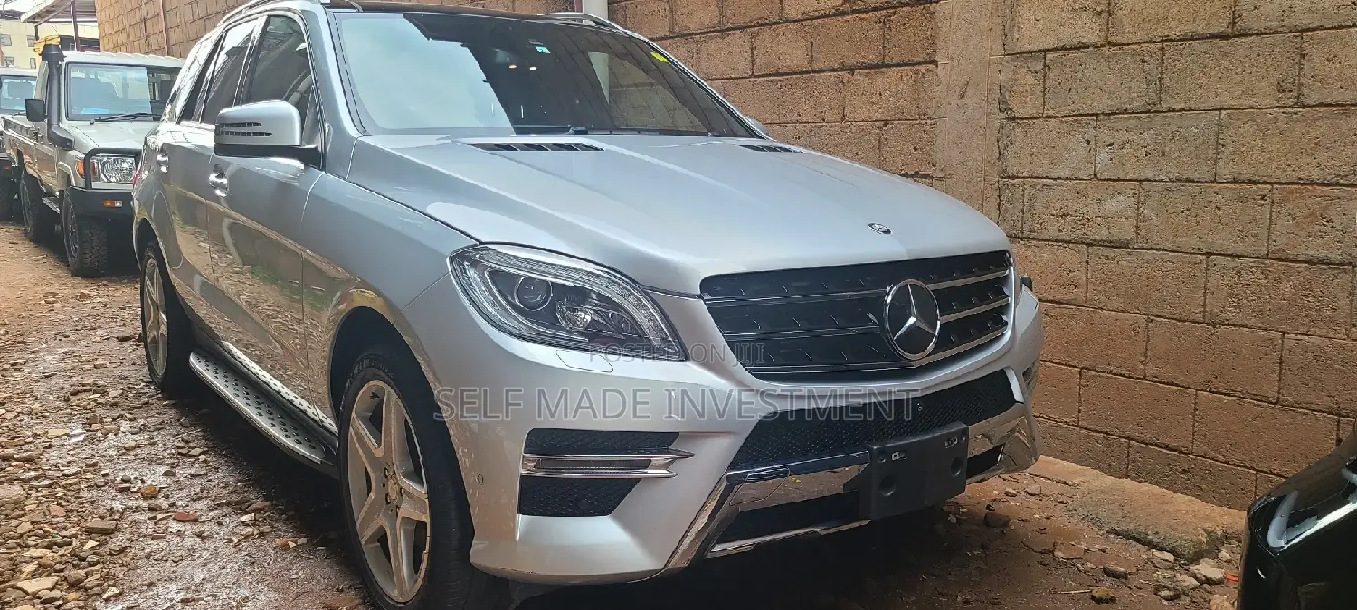 Mercedes-Benz M Class 2015 Silver