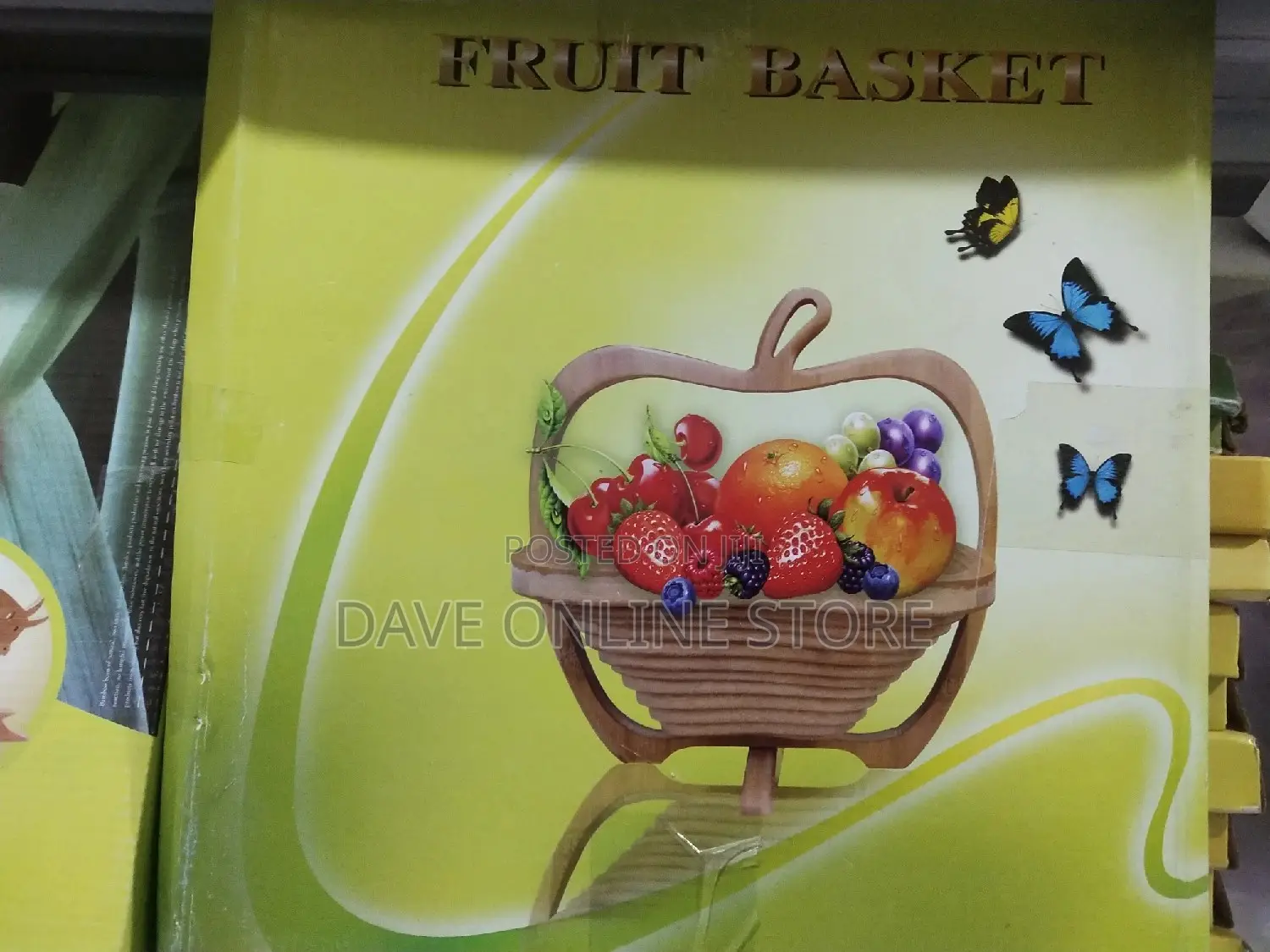 Wooden Fruit Basket