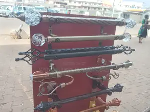 Curtain Rods/Poles(Metallic)(Twisted and Smooth)