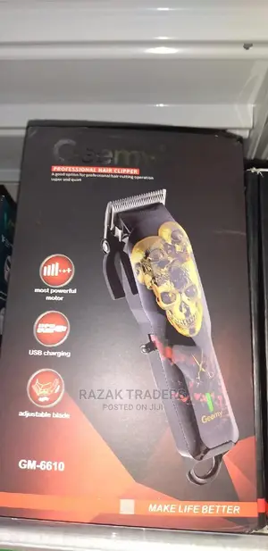 Geemy Rechargeable Hair Clipper/Cordless