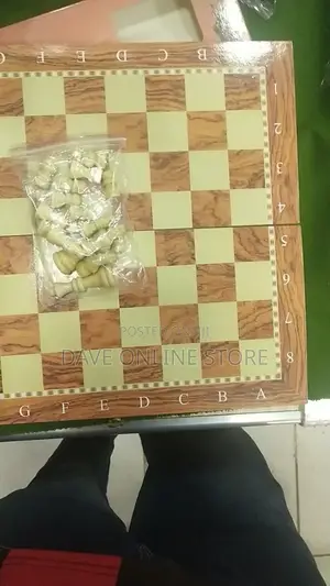 3 in 1 Wooden Chess , Checkers,Backgamon.Board