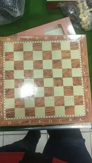 3 in 1 Wooden Chess , Checkers,Backgamon.Board