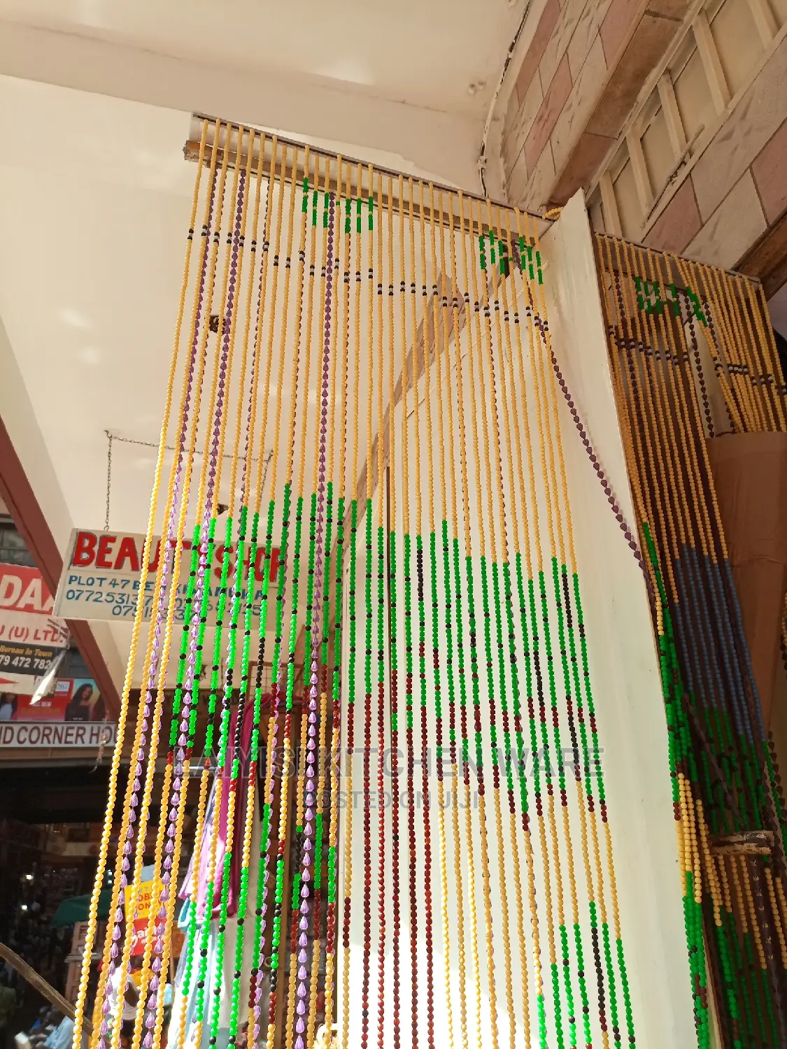 Beads Salon and Restaurant Curtain