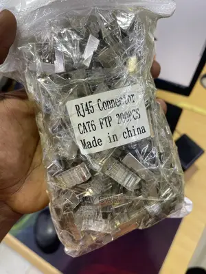 200 Pcs Metalic Cat6 RJ45 Connectors