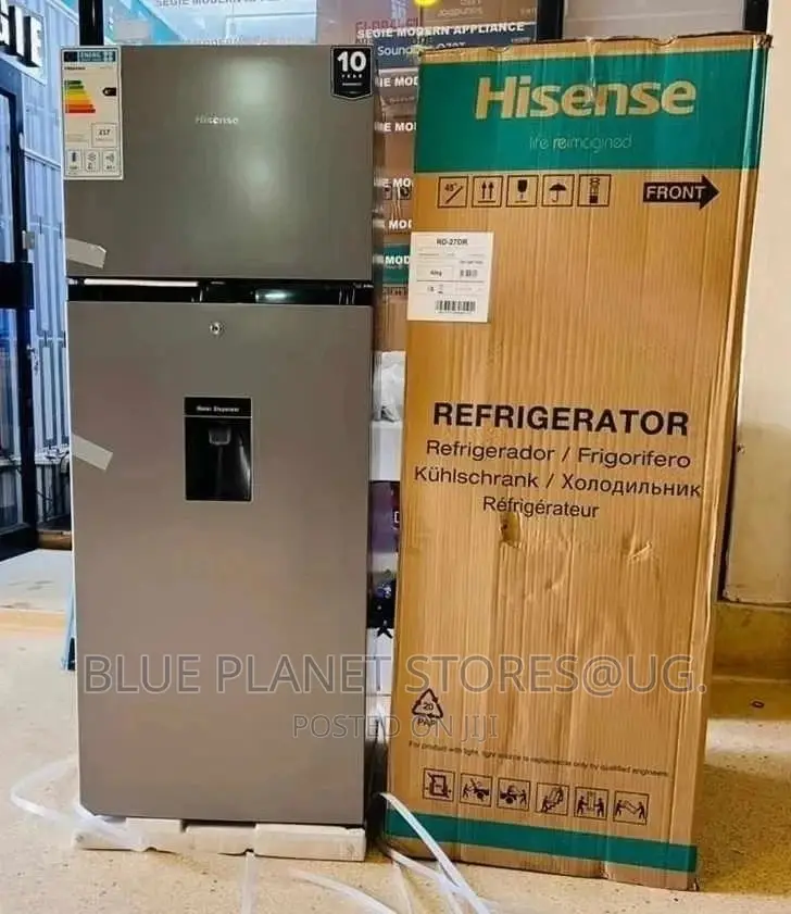 Hisense 270l Double Door Fridge With a Dispenser || Rd_27dr