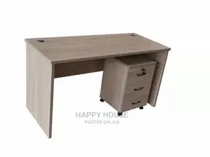 Office Desk (120cm) With Movable Drawers
