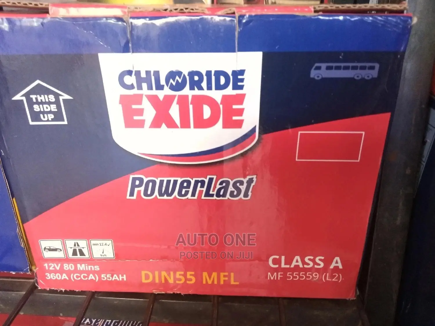 Din55 Chloride Exide Batteries.