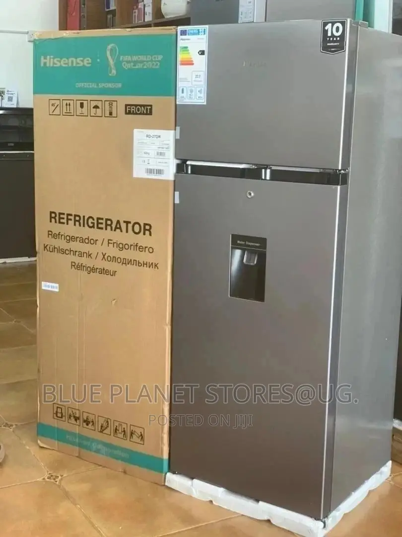 Hisense 270l Double Door Fridge With a Dispenser || Rd_27dr