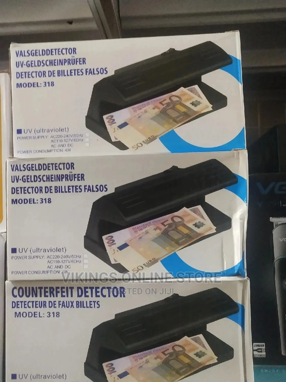 Counterfeit Currency Detector.