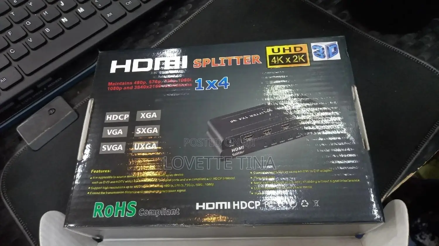 4k Hdmi Splitter 4port