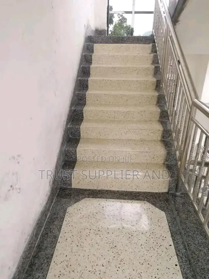 Terrazzo Black and White