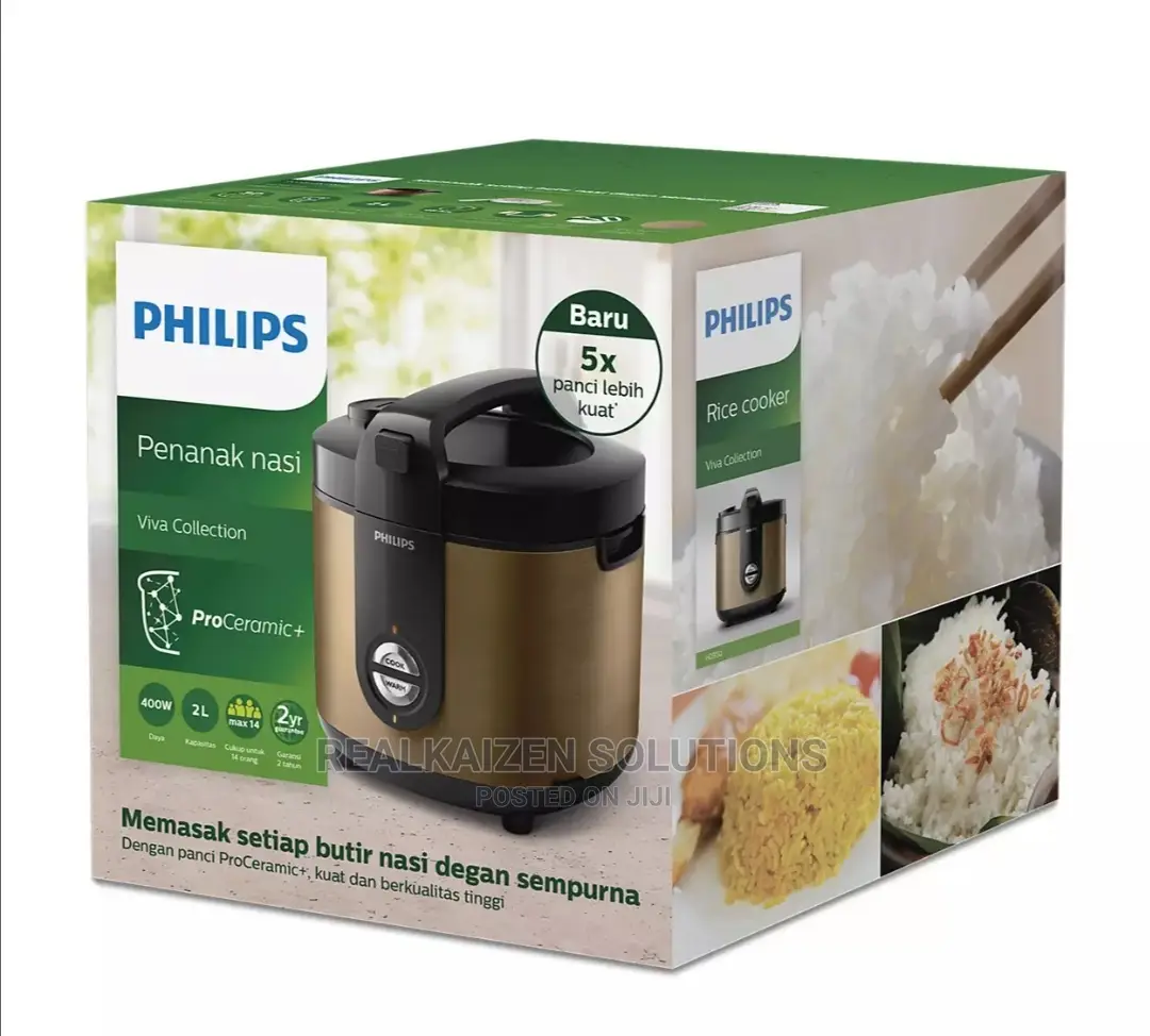 PHILIPS 2L Viva Collection Proceramic+ Rice Cooker